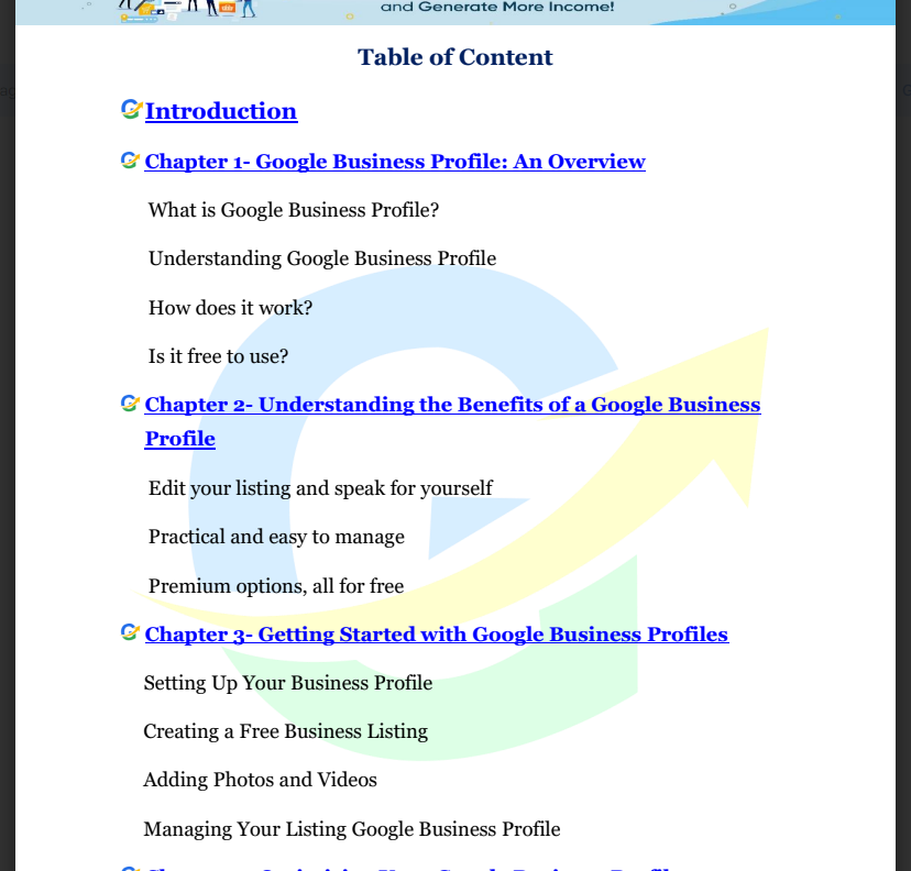 Google Business Profile Mastery Review PDF Training Guide