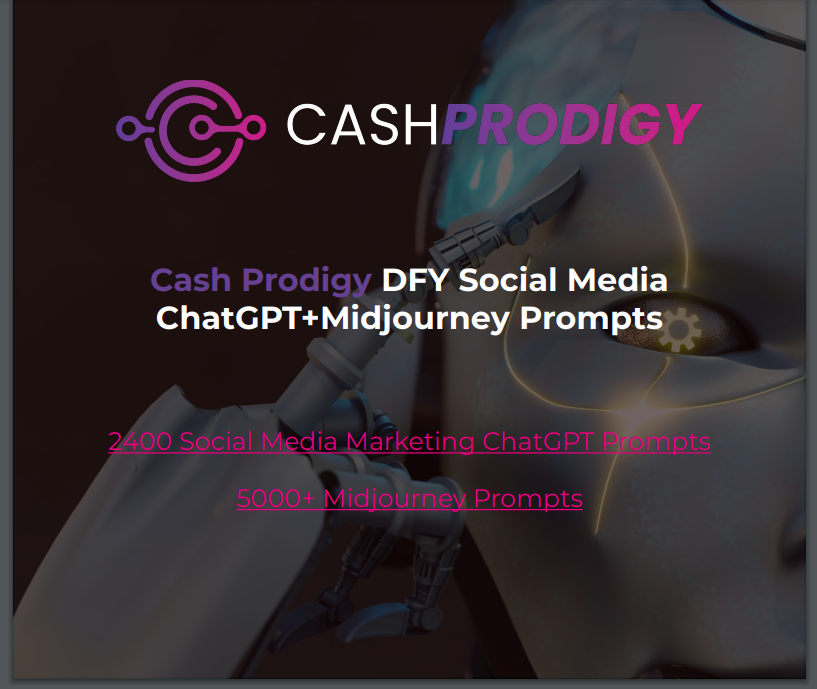 CashProdigy Review DFY Prompts